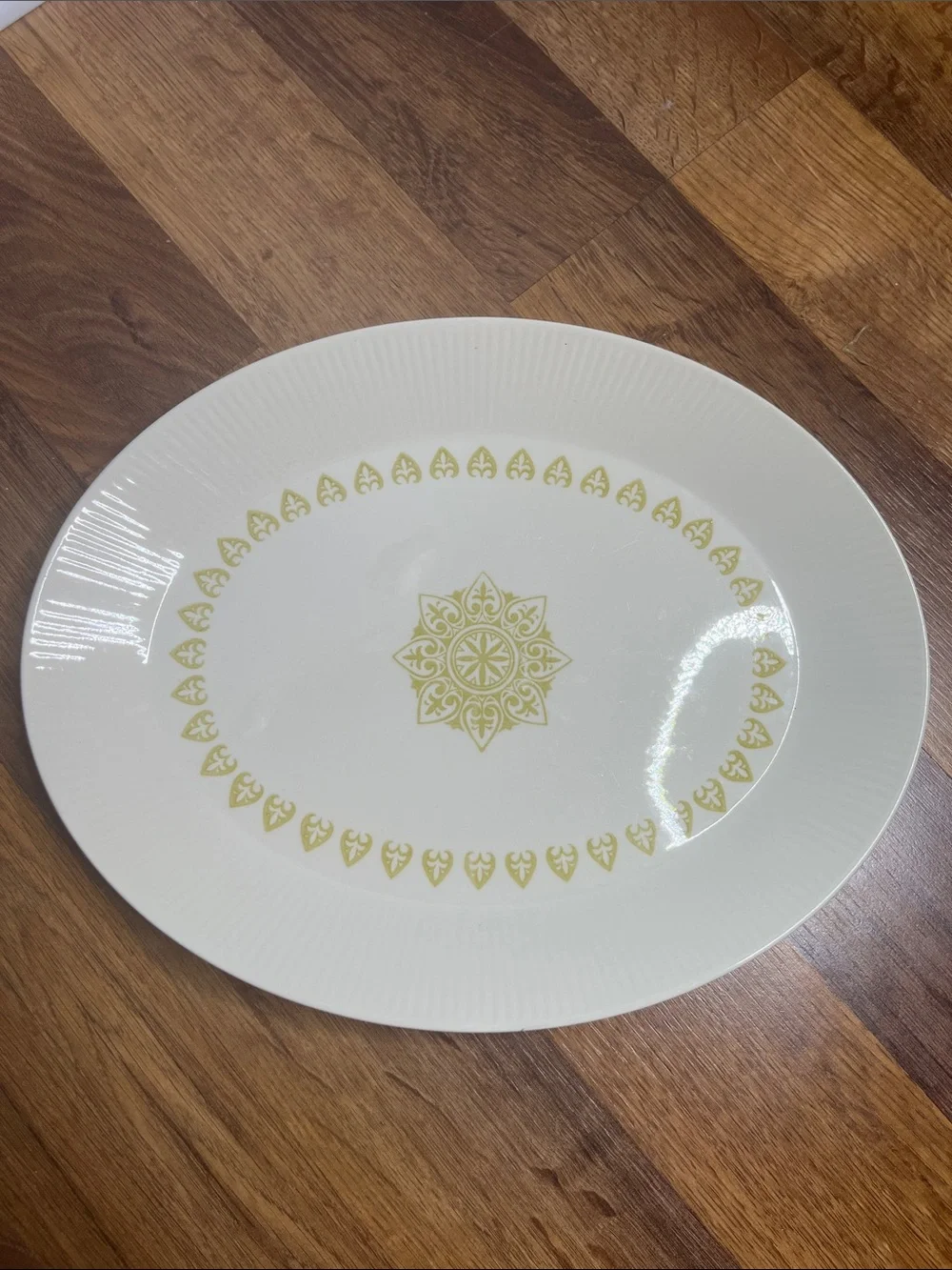 MCM Sheffield Serenade Oval Serving Platter 1960’s Homer Laughlin China Company
